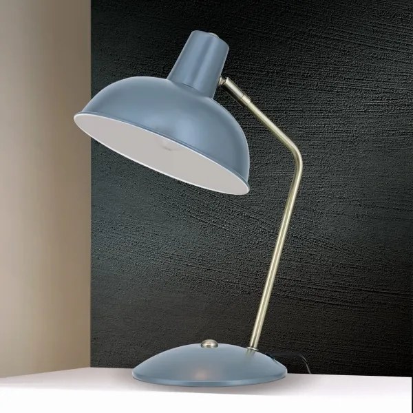 Orion - Stolná lampa FEDRA 1xE14/40W/230V sivá/mosadz