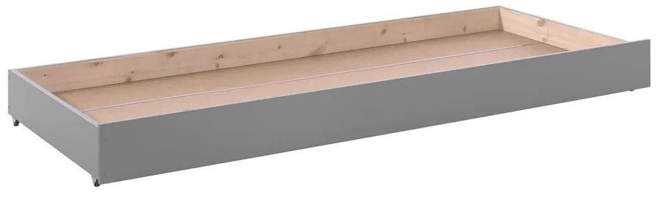 Sivá zásuvka pod detskú posteľ 90x190 cm Pino – Vipack