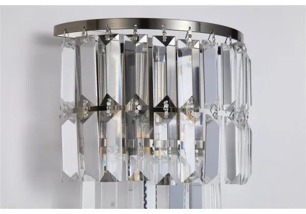 Searchlight 61321-2AB - Nástenné svietidlo EMPIRE 2xE14/7W/230V IP44