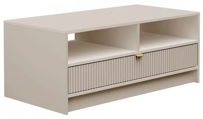 Konferenčný stolík Razimo 1SZ, Farby: Biely velvet