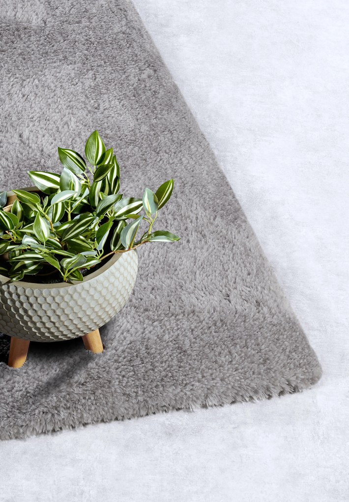 AKCIA: 80x150 cm Kusový koberec Myk 106113 Grey, šedá, obývacia izba, Hanse Home