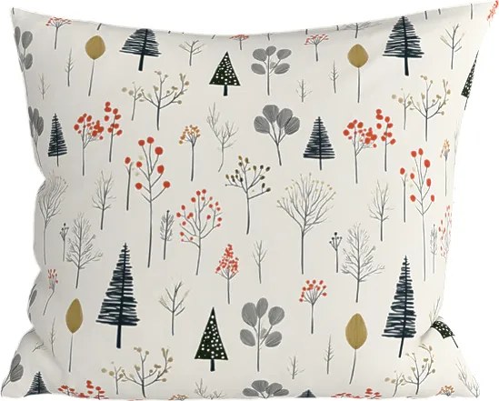 Obliečka na vankúš z mikrovlákna NORDIC NATURE 45x45 cm, farebný