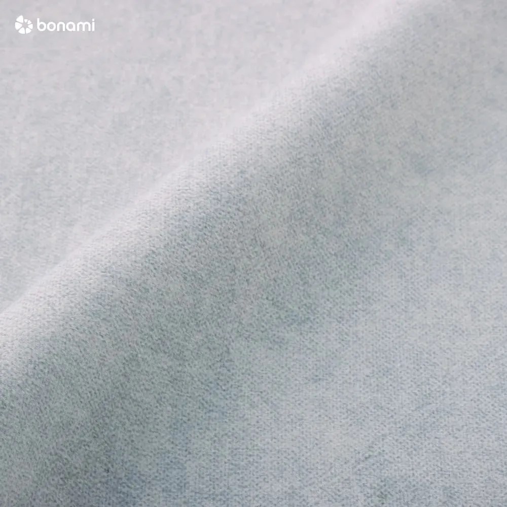 Svetlosivá čalúnená dvojlôžková posteľ s úložným priestorom s roštom 160x200 cm Lizzano – Meise Möbel