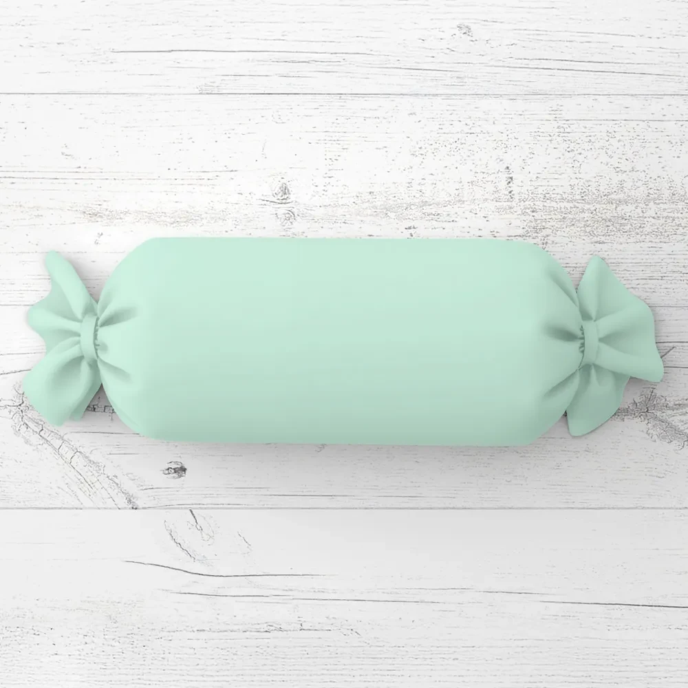 Biante Vankúš valec bonbon Rongo RG-019 Mintový 15x40 cm