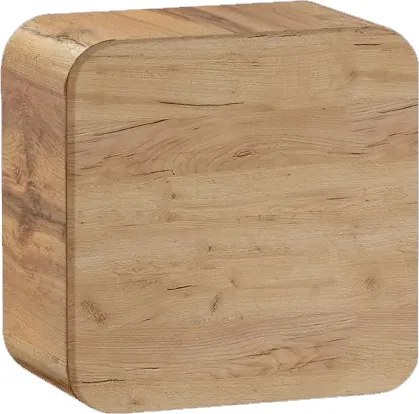 Comad Kúpeľňová skrinka závesná horná Qubik Aruba Craft 35 dub craft