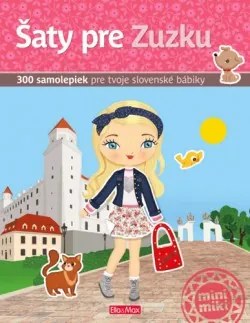 Kniha samolepiek Šaty pre Zuzku