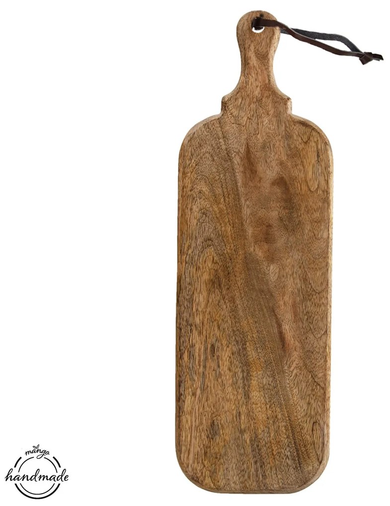 Doska na krájanie s rukoväťou MANGO, 50,5 x 16 cm