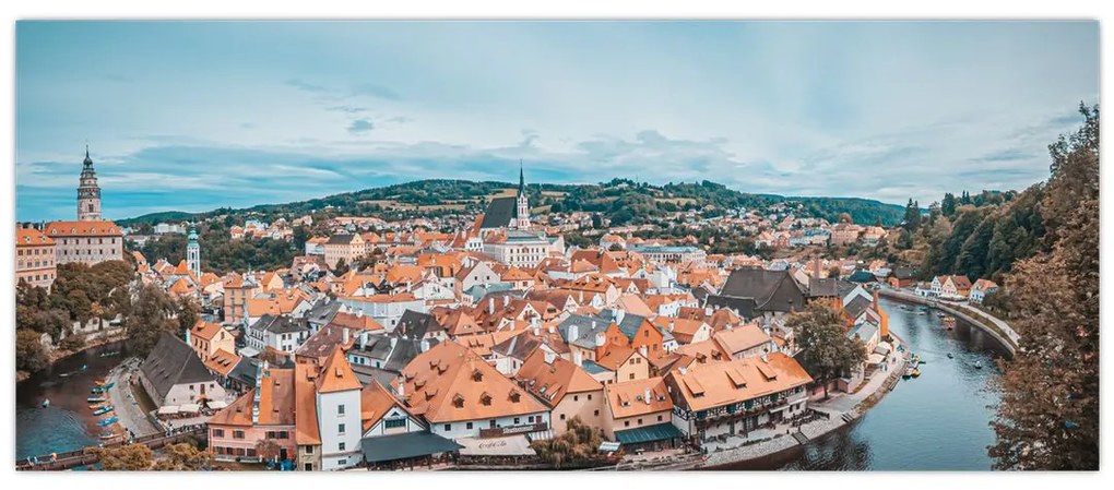 Obraz - Český Krumlov (120x50 cm)