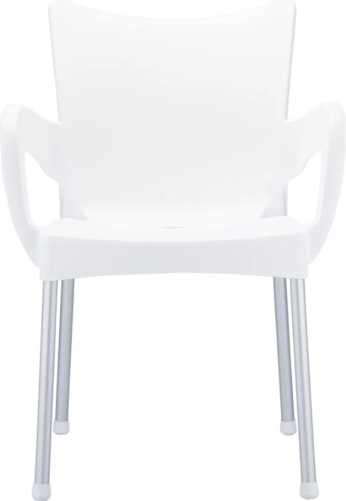 ROMEO záhradná stolička s podrúčkami beige