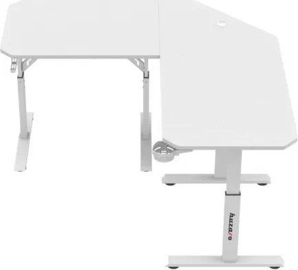 Herný rohový stôl Hero 7.3 biely