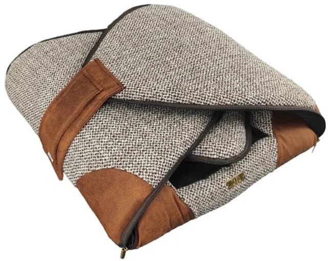 Iglu pre psov a mačky Premium Grey 47×46×40 cm