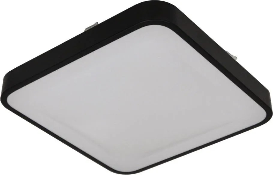 Stropné svietidlo so senzorom WILTON 2xE27/60W/230V 33x33 cm čierne