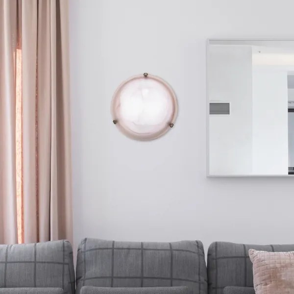 Rabalux 3353 - Stropné svietidlo ALABASTRO 2xE27/60W/230V alabastrové sklo