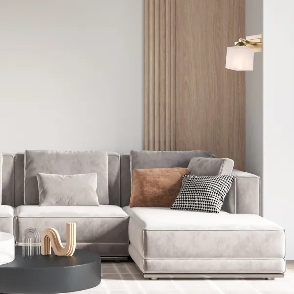 Nástenné svietidlo KLARA 1xE14/40W/230V zlatá