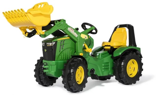 Šlapací traktor s lyžicou John Deere Rolly Toys 651047