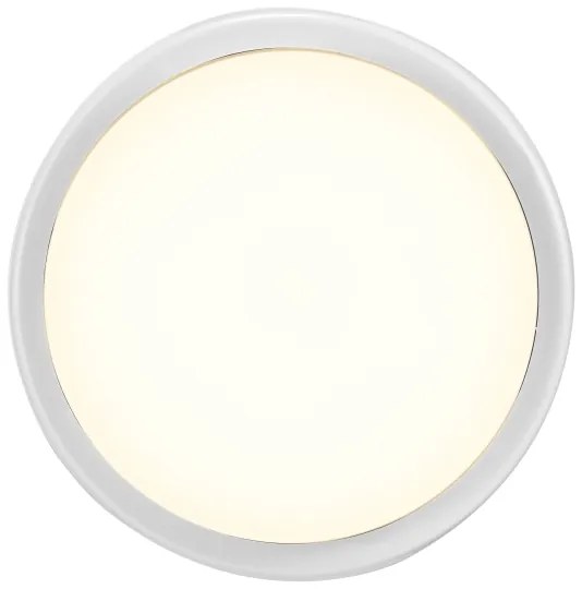 Nordlux -LED Vonkajšie nástenné svietidlo CUBA LED/6,5W/230V IP54 pr. 17,5 cm biela