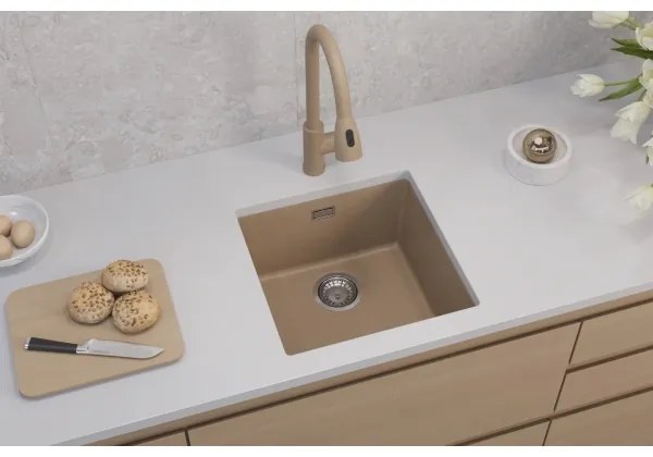 ALVEUS 1150047 - Kuchynský drez OMNI 45x45 cm granit/béžová