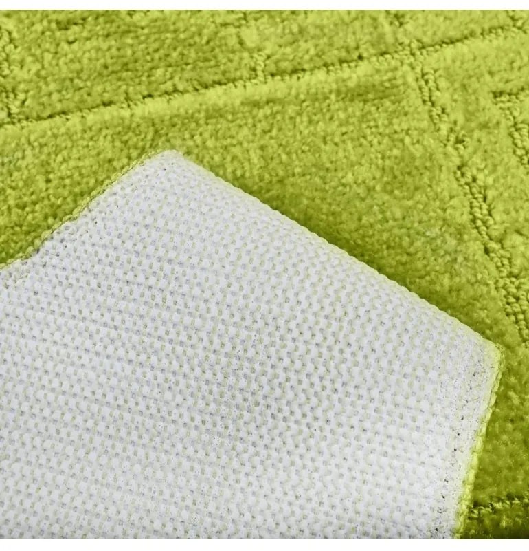 Kúpeľňové predložky set 2 kusov Wezen zelené EMI