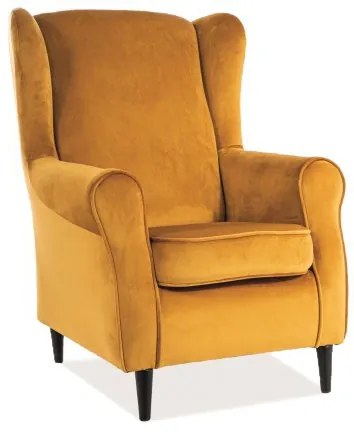 Relaxačné kreslo Bambi (žltá). Akcia -6%. Vlastná spoľahlivá doprava až k Vám domov. 1049973