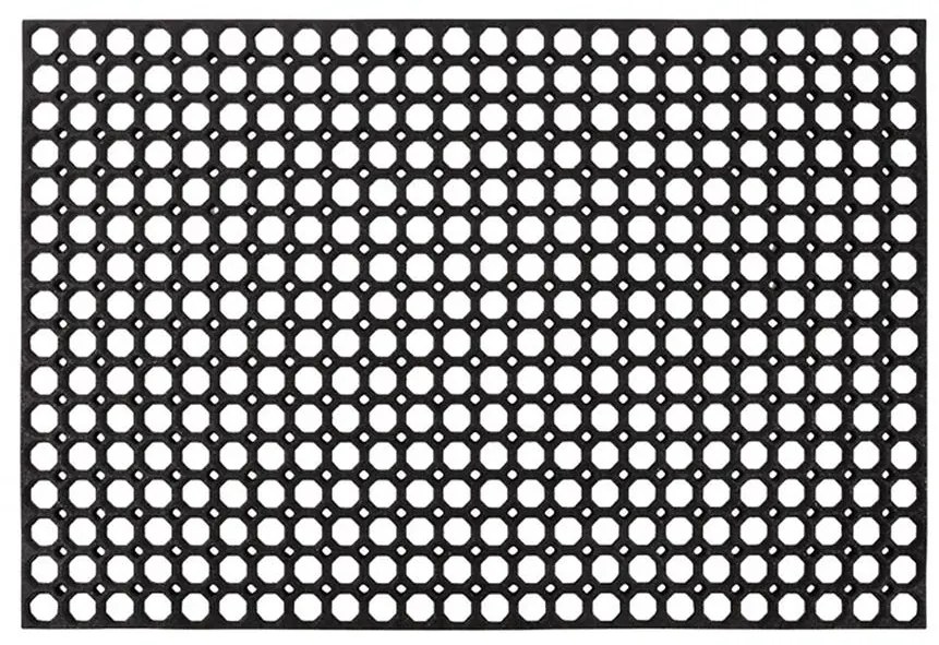 Rohož Honey Comb EU5000306 80x120 cm čierna