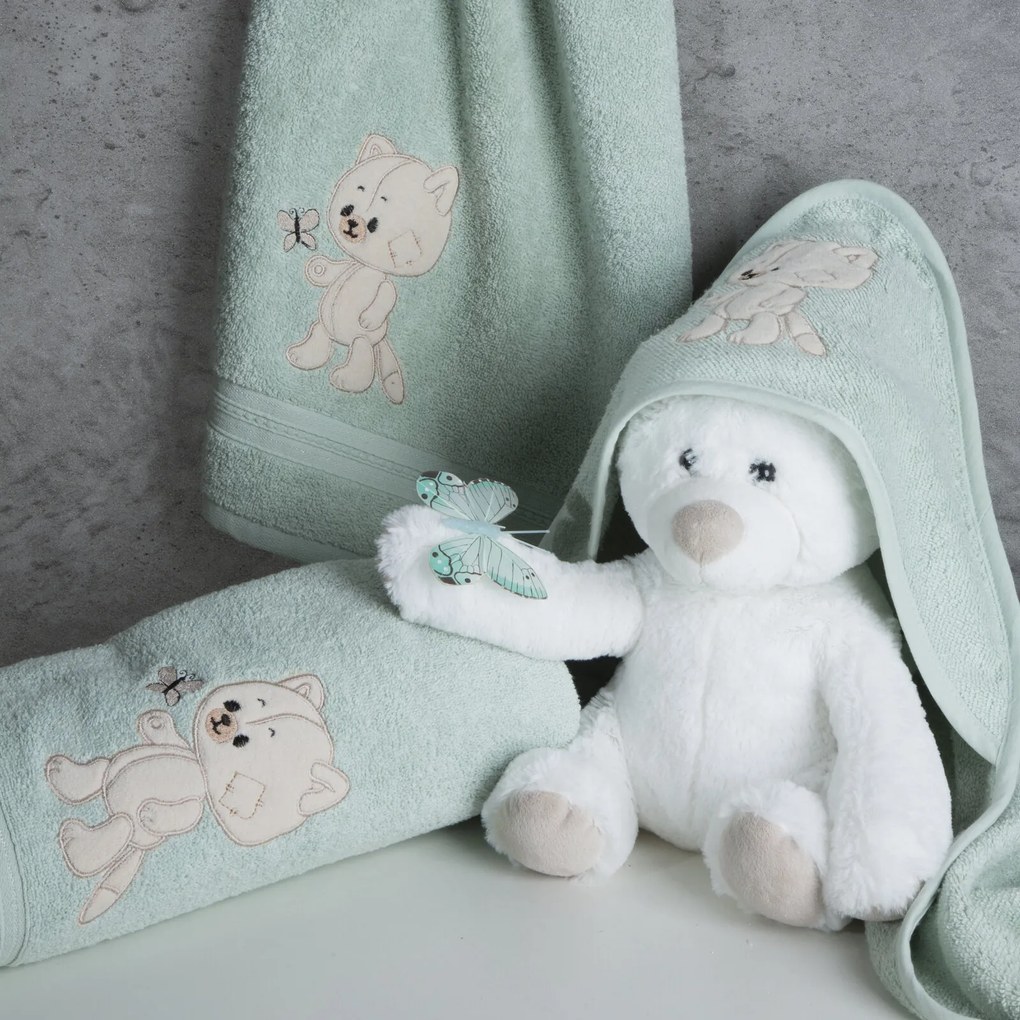 DETSKÝ BAVLNENÝ UTERÁK BABY66 SADA 6KS 50X90 CM MÄTOVÁ