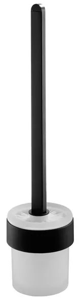 BISK Erga Futura, toaletná WC kefa, čierna matná, ERG-02958