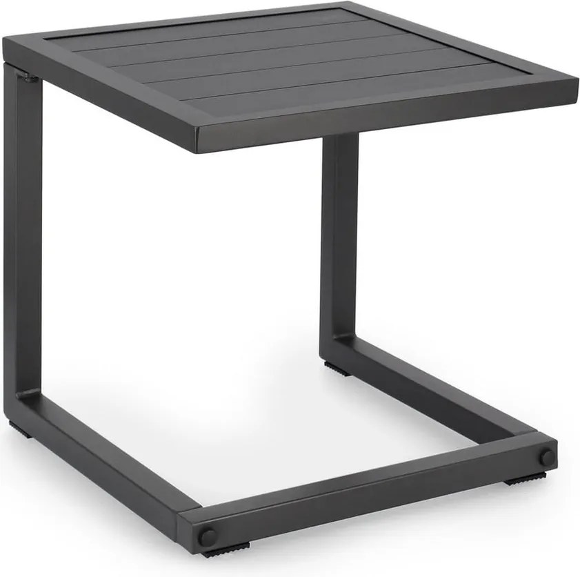 Hliníkový záhradný stolík 40x40 cm Hilde – Bizzotto