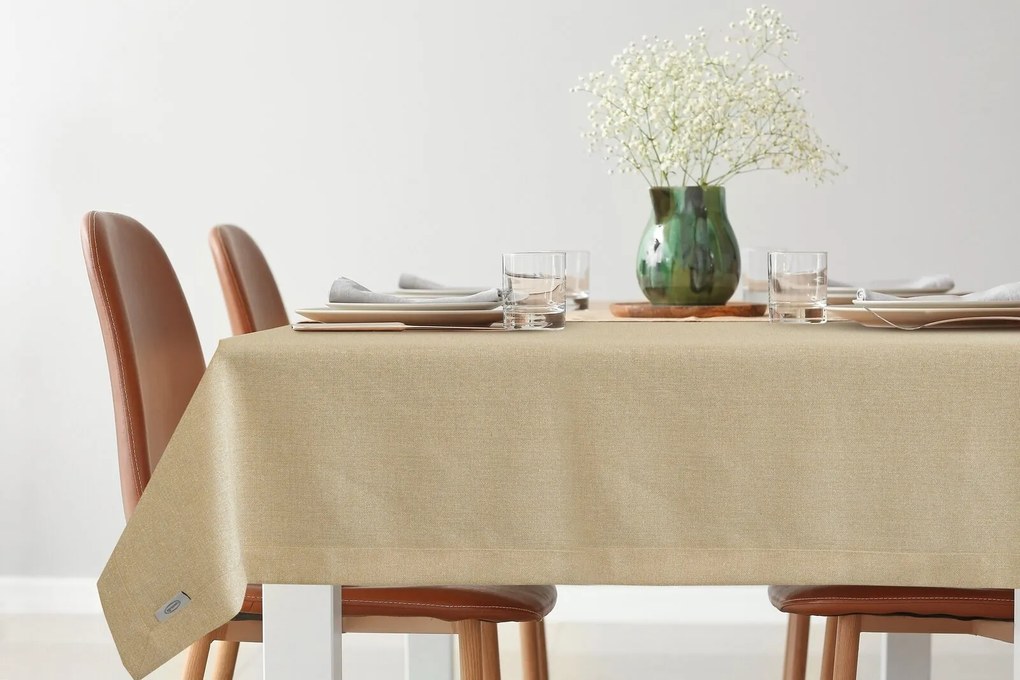 OBRUS BIANCA 1 145X350 CM ZLATÝ