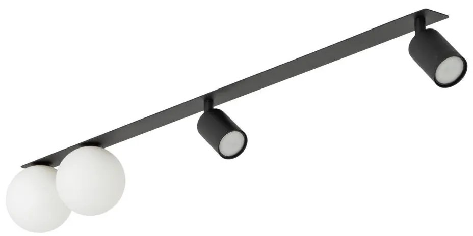 Podhľadové bodové svietidlo VOX 2xG9/8W/230V + 2xGU10/10W čierna