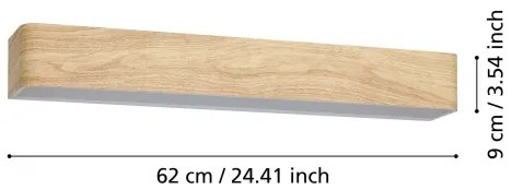 Eglo 901102 - LED Kúpeľňové nástenné svietidlo SANIA LED/26,5W/230V 3000K béžová