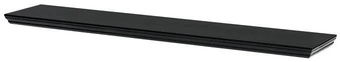 Autronic BONTEC Polička, mdf, čierna, P-026 BK Farba: Biela