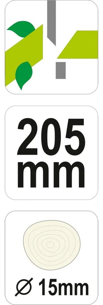 YATO nožnice záhradné 205/15mm YT-8800