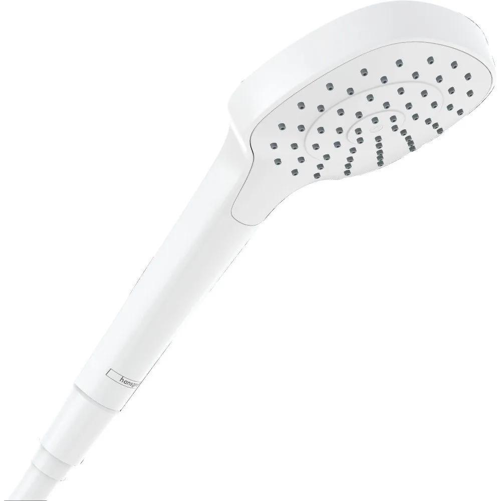 HANSGROHE Croma E ručná sprcha 1jet EcoSmart, 110 x 110 mm, biela/matná biela, 26815700