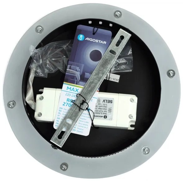 Aigostar - LED RGBW Stmievateľné nás. svietidlo MESH Smart LED/12W/230V + DO čierna