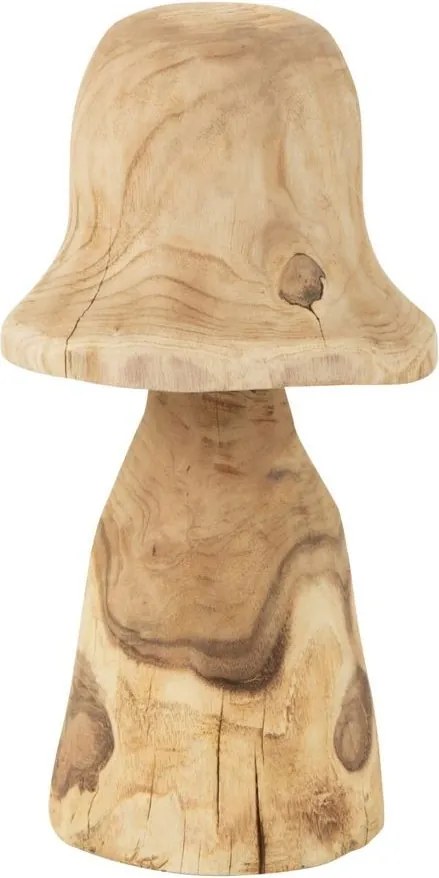 Prírodné drevená dekorácia huba Mushroom  M - Ø 20*42 cm