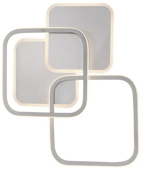 Leuchten Direkt 14117-55 - LED Stropné svietidlo LED/36W/230V matný chróm