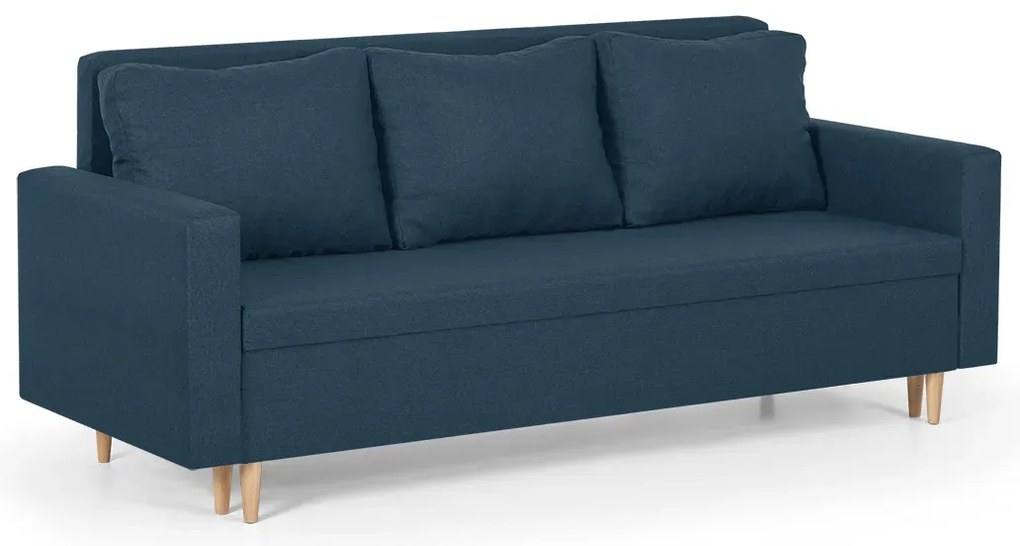 Rozkládací pohovka KENO Tmavomodrá