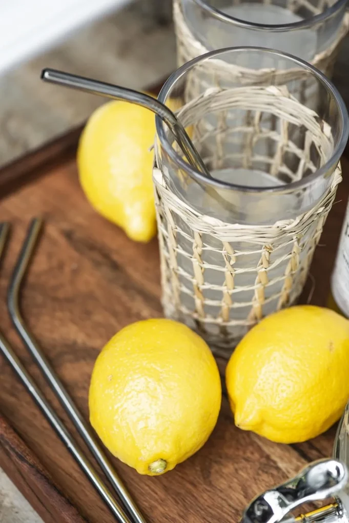 IB LAURSEN Nerezové slamky Straw Silver – set 6 ks