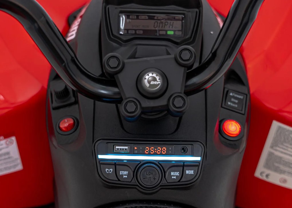 Ramiz Maverick ATV červená