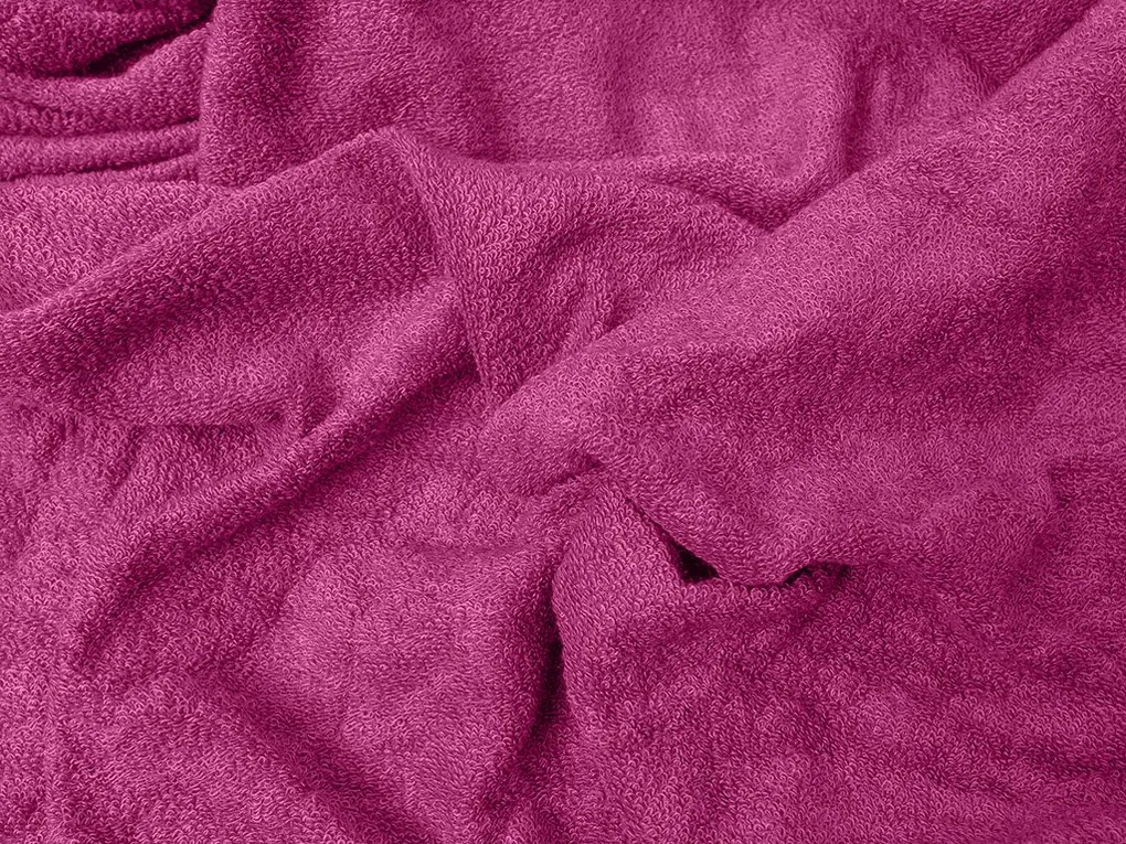 Froté plachta EXCLUSIVE purpurová 90 x 200 cm