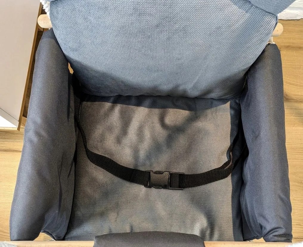 Detská hojdačka LULLABY - GRAFITOVÁ