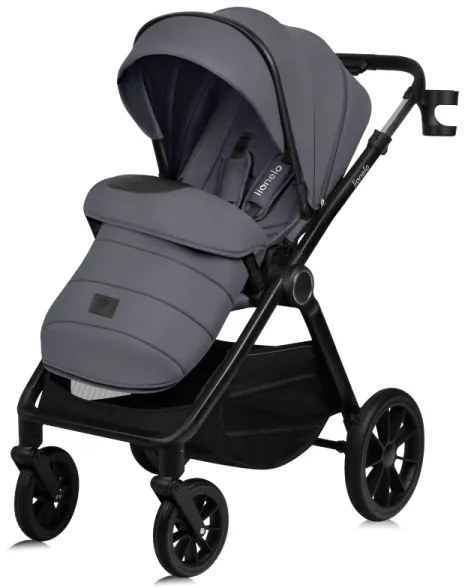 Lionelo - Kombinovaný kočík 3 v 1 LAYLA Grey Stone