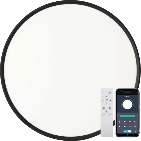 Fulgur s-43040-LED Stmievateľné svietidlo NOMY-RC LED/40W/230V 3000/4000/6500K IP40 čierna+DO