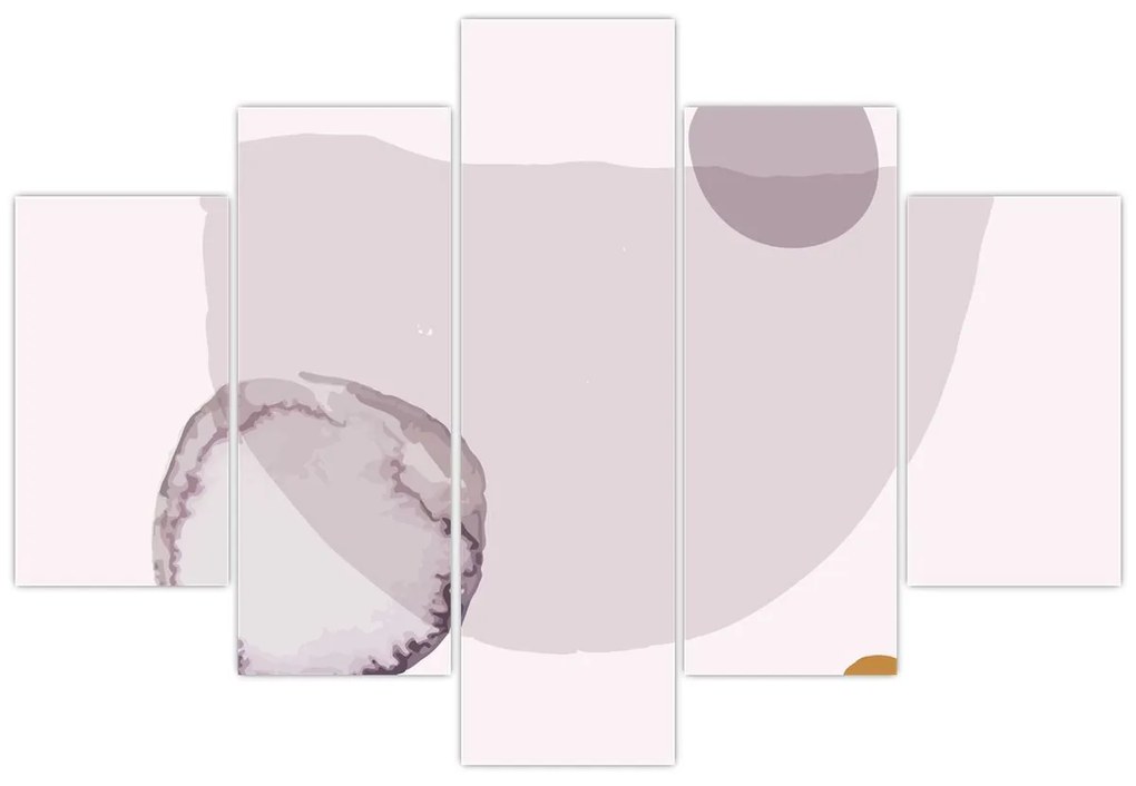 Obraz - Fialový minimalizmus N⁰2 (150x105 cm)