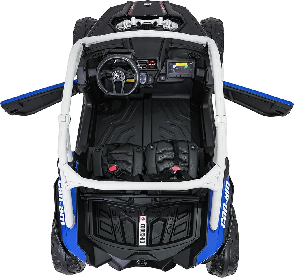 Ramiz Elektrická bugina Maverick Turbo RR pre deti modro-sivá + kolesá