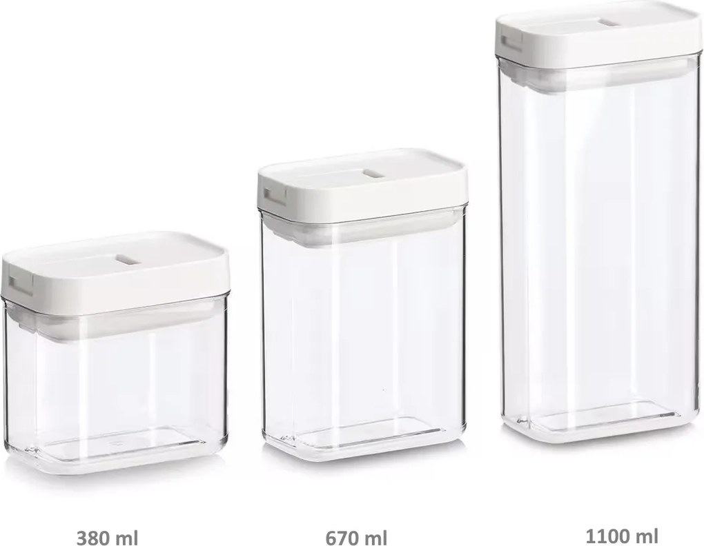 Zeller Present Dóza na potraviny, vzduchotesné veko, 380 ml, COMPACTA