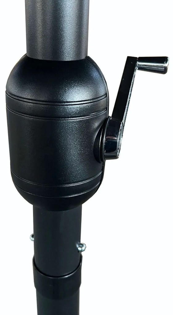 Dvojitý zahradní slunečník TILIA 460x270 cm béžový