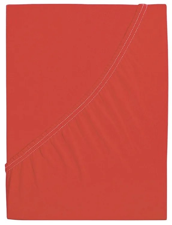 4Home jersey prestieradlo Ideál jahodová, 180 x 200 cm