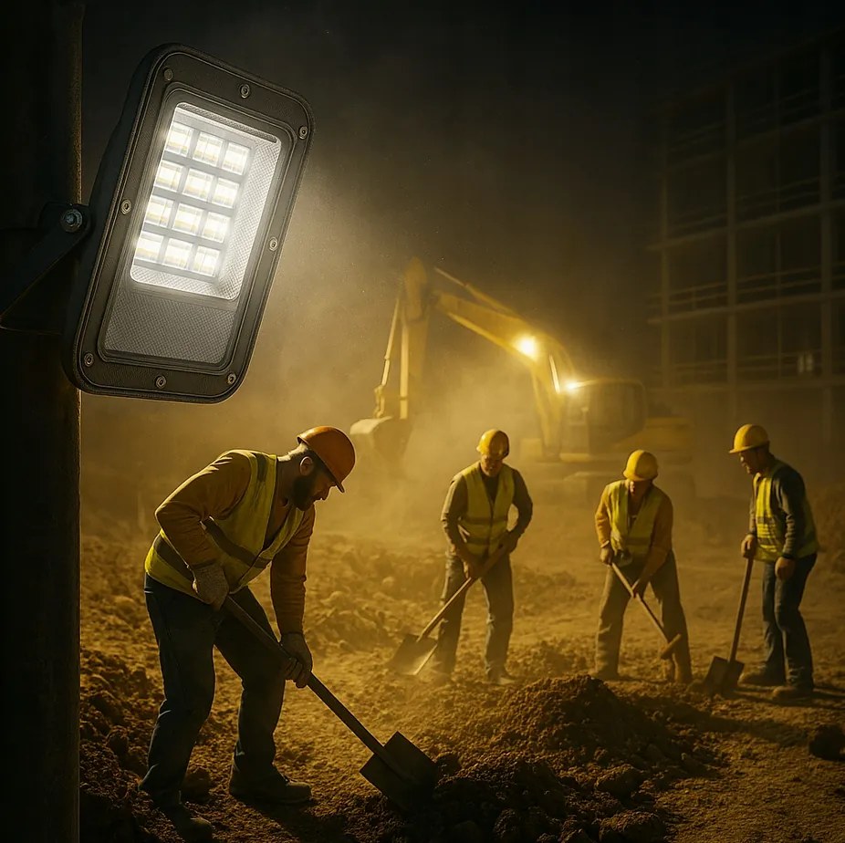 BERGE LED bodové svietidlo ODYN 100W - 9000lm - 4000K - IP66