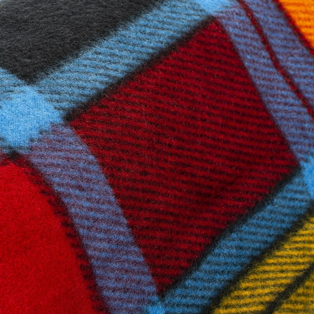Jahu Fleecová deka Color Cube, 150 x 200 cm